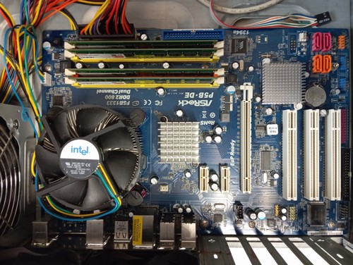 Combo asrock p5b intel - combo, p5b-de
