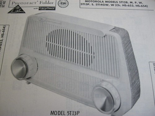 Motorola 5t12b 5t12m 5t12p - 5t12b,, 5t12m,